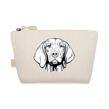 Magyar Viszla Shorthair 01 bk - Organic Pouch - nature - Front