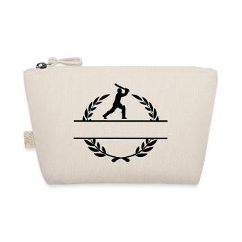 Joueur de cricket en couronne de laurier - Trousse biologique - nature - Devant