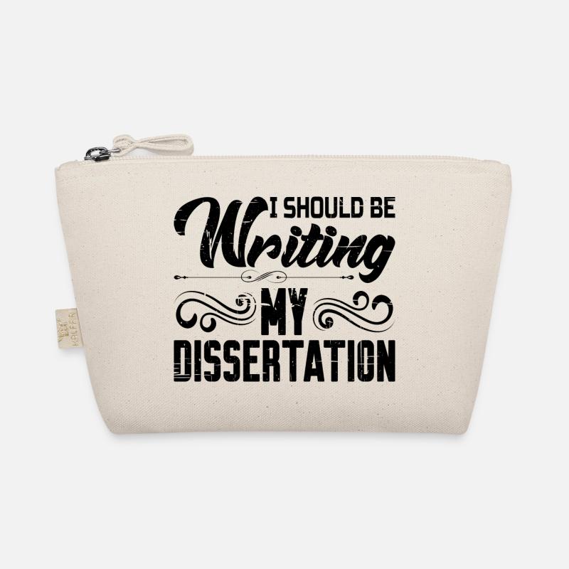 I should be writing my dissertation 8 Organic Pouch