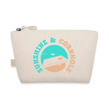 Sunshine and Cornhole Throwing Bags Sack Toss - Organic Pouch - nature - Front
