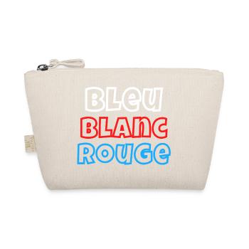 France, je suis Français, drapeau Français - Trousse biologique - nature - Devant