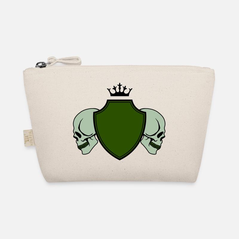 Skull coat of arms Organic Pouch