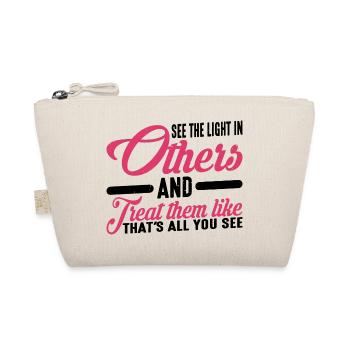 See The Light In Others 3 - Organic Pouch - nature - Front