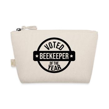 Der Beste Imker der Welt, Geburtstag, Geschenk - Bio-Täschchen - Natur - Vorne