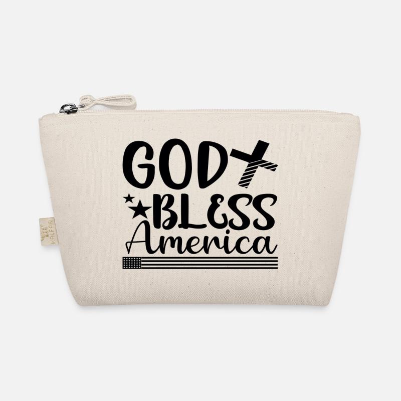 God Bless America Bio-Täschchen