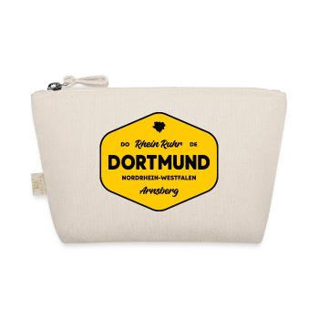 Dortmund GelbSchwarz Stadtlogo - Bio-Täschchen - Natur - Vorne