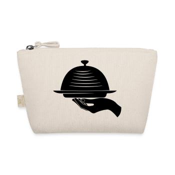 Waiter hand with meal - Organic Pouch - nature - Front