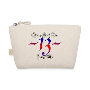 -13- Only God Can Judge Me - Trousse biologique - nature - Devant