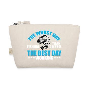 The Worst Day Fishing Is Better Then The Best Day - Organic Pouch - nature - Front