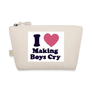 i Love making Boyscry - Bio-Täschchen - Natur - Vorne