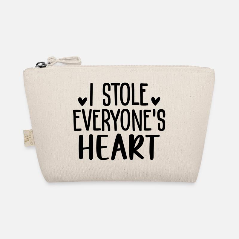 I Stole Everyone ́s Heart Organic Pouch