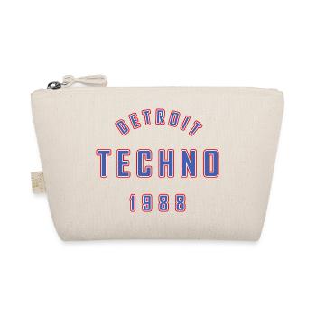 DETROIT TECHNO 1988 - Bio-Täschchen - Natur - Vorne
