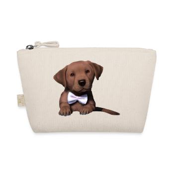 Labrador owner puppy Labrador Retriever - Organic Pouch - nature - Front