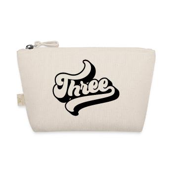 Trois enfants 3e anniversaire garçons filles 3 ans - Trousse biologique - nature - Devant