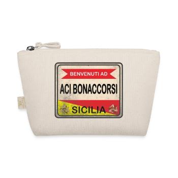 T-shirt Aci Bonaccorsi panneau de bienvenue - Trousse biologique - nature - Devant