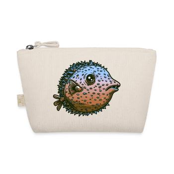Pufferfish with poisonous spines as a fish in the sea - Organic Pouch - nature - Front