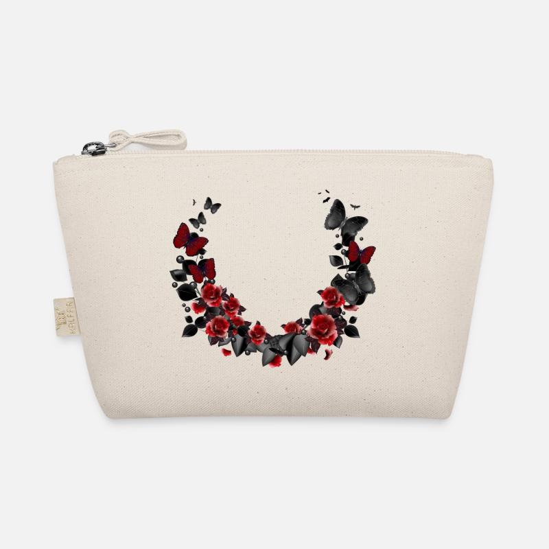 belle couronne de roses et de papillons Trousse biologique