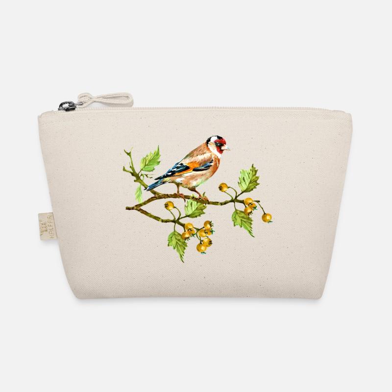 Colorful bird Organic Pouch