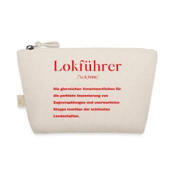 Lokführer Definition - Bio-Täschchen - Natur - Vorne