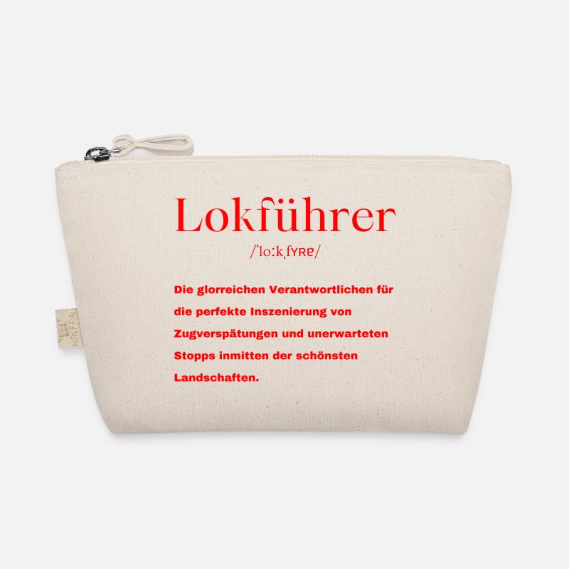 Lokführer Definition Bio-Täschchen