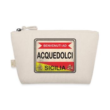 t-shirt Sicilia Acquedolci t-shirt idée cadeau - Trousse biologique - nature - Devant