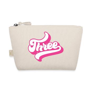 Trois 3ème anniversaire pour les filles de 3 ans - Trousse biologique - nature - Devant