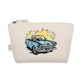 Blue convertible - Organic Pouch - nature - Front