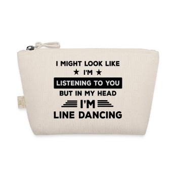 Dancing Dance Music - Organic Pouch - nature - Front