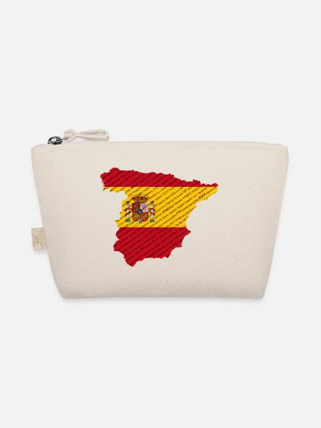 Spanien in vielen Sprachen - Bio-Täschchen - Natur