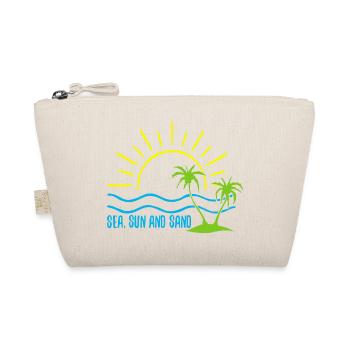 Sea, sun and sand - Organic Pouch - nature - Front