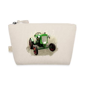 Deutz F1M 414 Bauernschlepper - Bio-Täschchen - Natur - Vorne