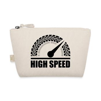 reifen tacho high speed - Bio-Täschchen - Natur - Vorne