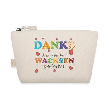 Kita Kindergarten Tagesmutter - Abschied - Danke ! - Bio-Täschchen - Natur - Vorne