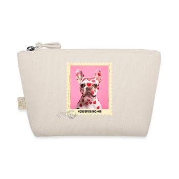 Heartbreaker - Bouledogue français avec des cœurs - Trousse biologique - nature - Devant