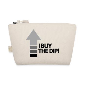 I BUY THE DIP shares - Organic Pouch - nature - Front