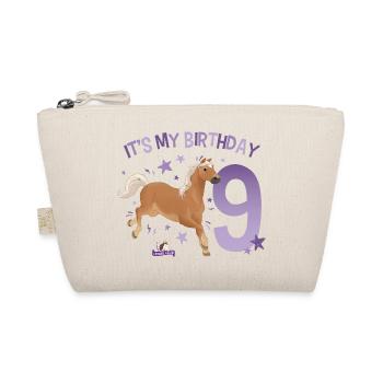 schleich® HORSE CLUB 9 Years Old Ninth Birthday - Organic Pouch - nature - Front