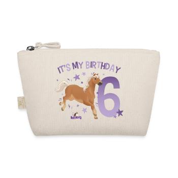 schleich® HORSE CLUB 6 Years Old Sixth Birthday - Organic Pouch - nature - Front