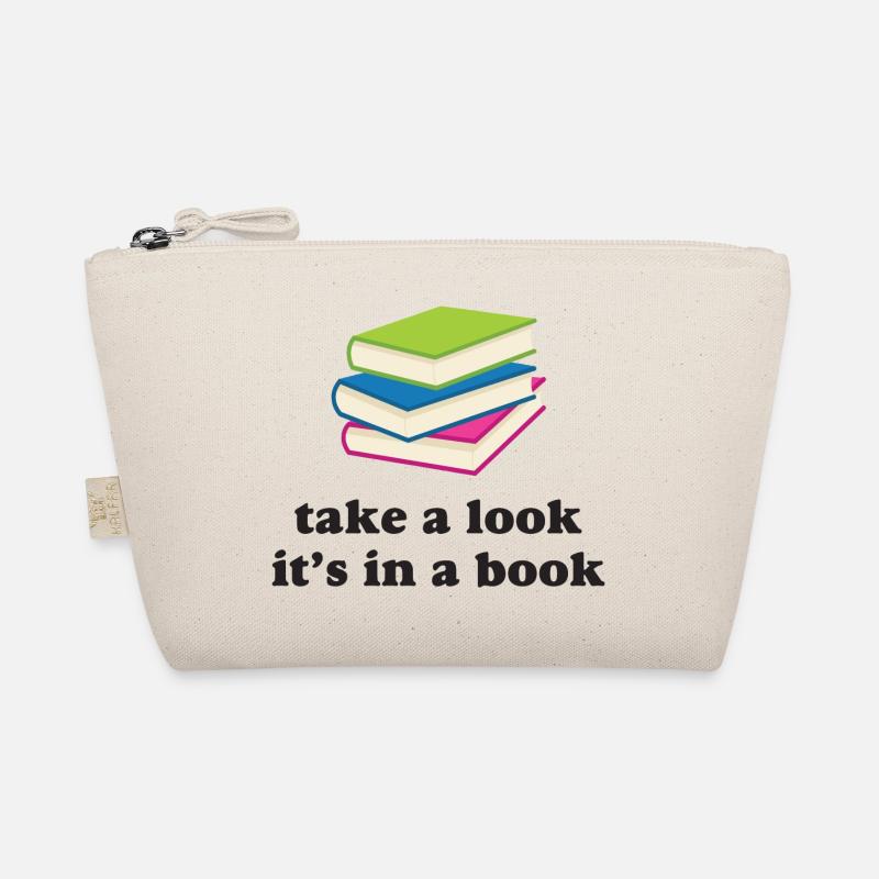 Take A Look, It's in a Book Organic Pouch