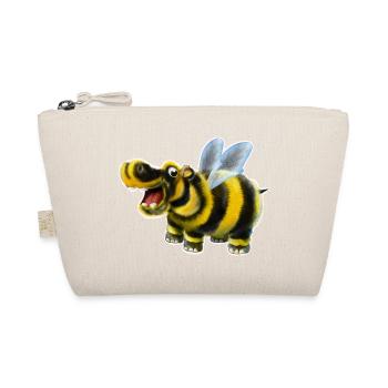 The bumblebee hippopotamus - Organic Pouch - nature - Front