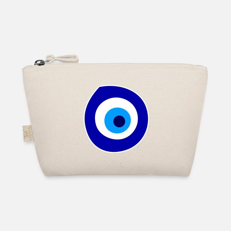 evil eye symbol Organic Pouch