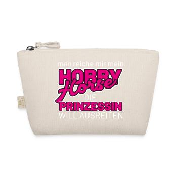 Hobby Horse Prinzessin - Bio-Täschchen - Natur - Vorne
