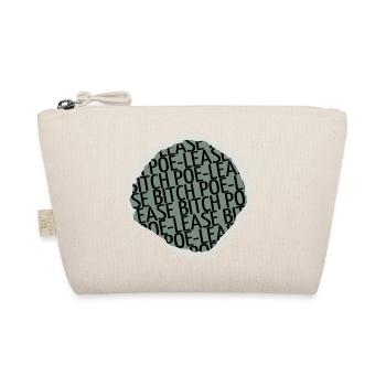 books and cats cat animal book fan - Organic Pouch - nature - Front