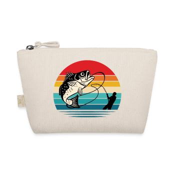 Fishing Sports Fishing Fish Fishing Hooks Fishing - Organic Pouch - nature - Front