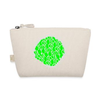vegan meal veganism present joke gift idea - Organic Pouch - nature - Front
