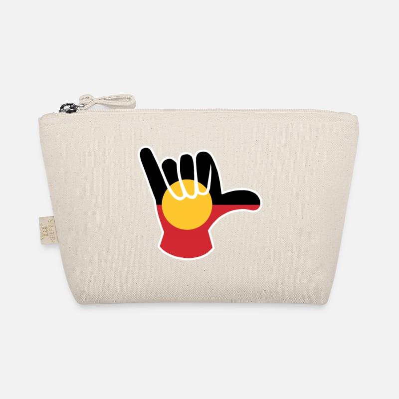 Shaka signe Aborigène Australie Trousse biologique
