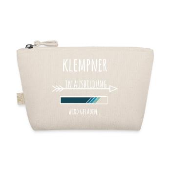 Klempner Ausbildung Beruf Geschenk - Bio-Täschchen - Natur - Vorne