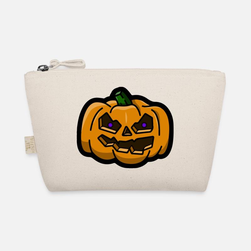 Halloween Pumpkin - Bio-Täschchen - Natur