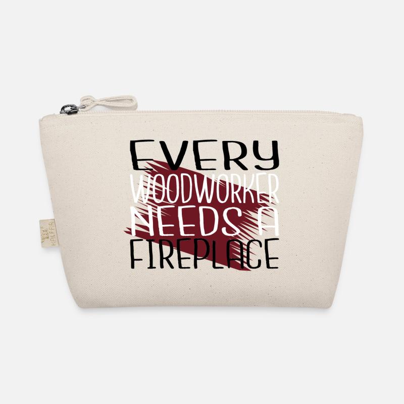 Le bûcheron coupe du bois Une déclaration plaisante sur le travail forestier Trousse biologique