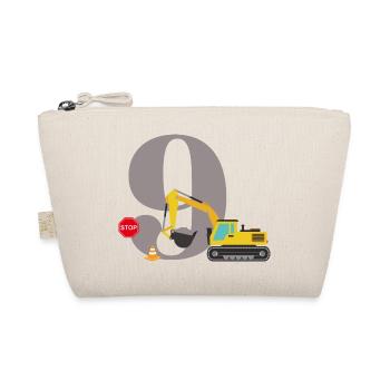 9th anniversary excavator - Organic Pouch - nature - Front