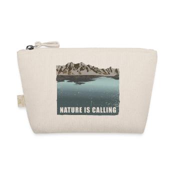 Gebirge und Meer NATURE IS CALLING - Bio-Täschchen - Natur - Vorne